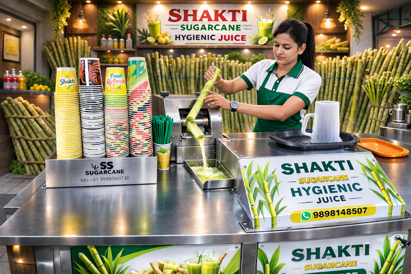 Shakti Sugarcane Hygienic Juice
